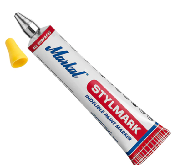 Εικόνα της Μαρκαδόρος κίτρινος σε σωληνάριο stylmark original 3mm