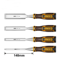 Εικόνα της Σκαρπέλα Ξύλου Σετ 4 τεμ 6-25 INGCO