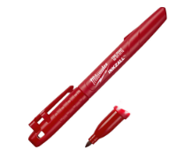 Εικόνα της Μαρκαδόρος κόκκινος λεπτή μύτη Milwaukee