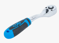 Εικόνα της Kαστάνια Αναστρέψιμη 1/4" Λεπτή οδόντωση-90 δόντια 6.3 mm Bgs