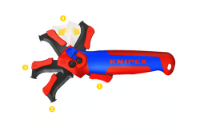 Εικόνα της Απογυμνωτής Ομοαξονικών Καλωδίων 145mm Knipex