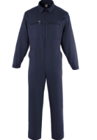 Εικόνα της Φόρμα Εργασίας ολόσωμη με μανίκι μπλε x-Large 100% Cotton Classic